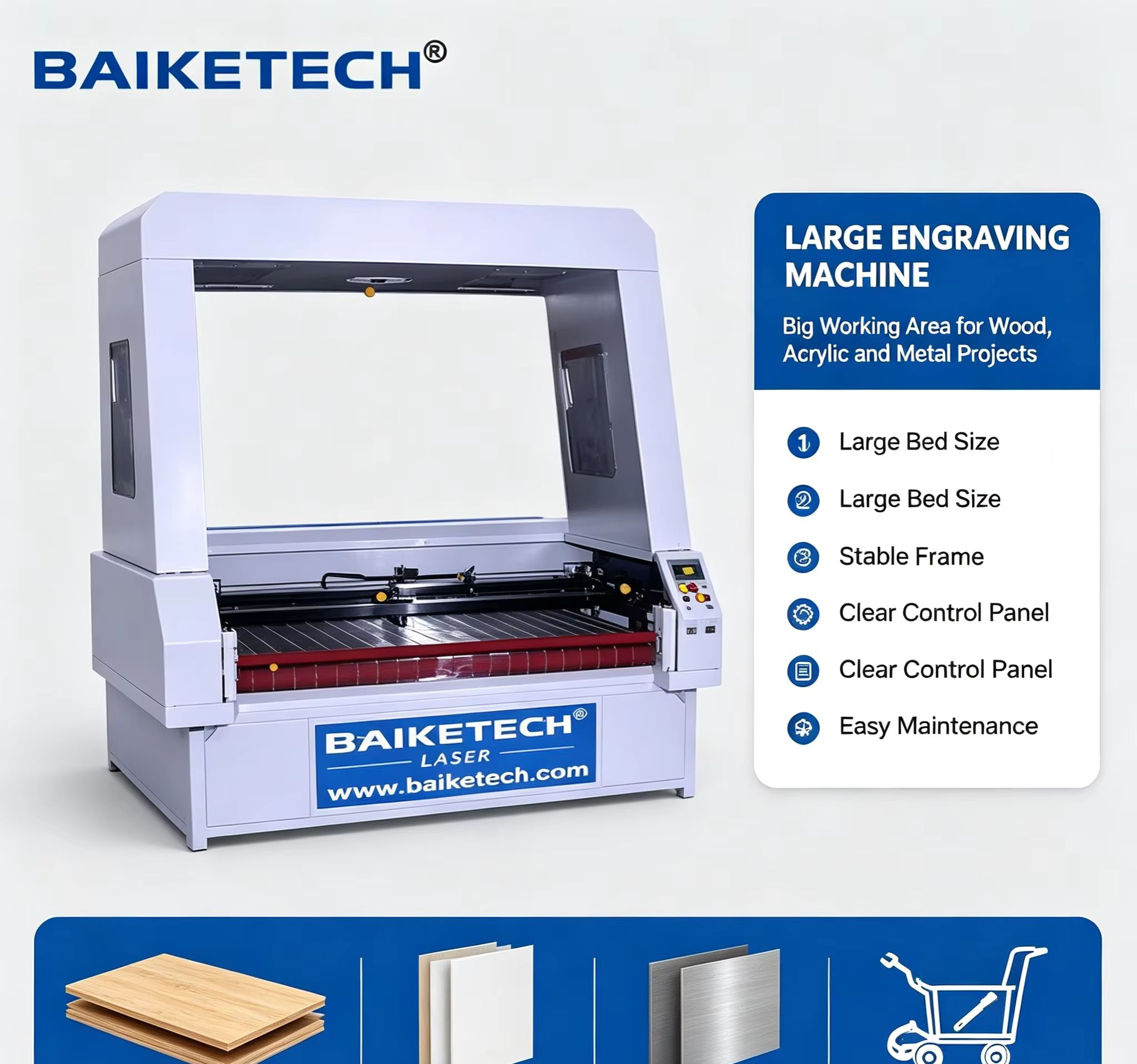 Co2 Laser Engraving Machine - 1810 CO2 Lazer Gravür Kesim Makinesi