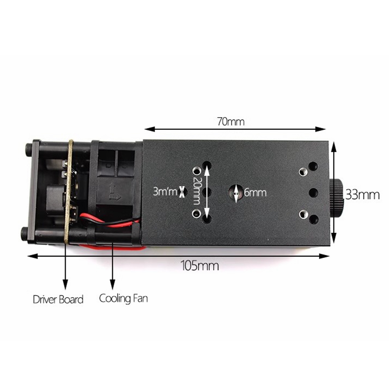 Industrial Green Laser - 405nm ~ 850nm Odaklanabilir Başlıklı Kırmızı,