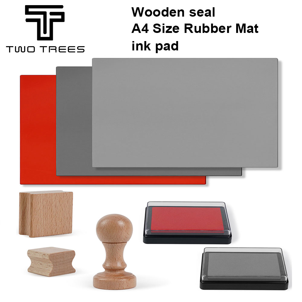 Co2 Laser Engraving Machine - TwoTrees lazer gravür kauçuk damga ahşap