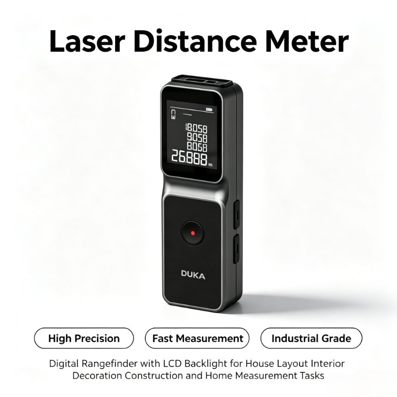 Industrial Laser Measuring Device - DUKA LSA Lazer Mesafe Ölçer Kızılötesi