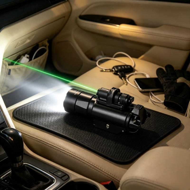 Industrial Green Laser - Kırmızı Yeşil Lazer Sıfır Ayarlanabilir Alaşım