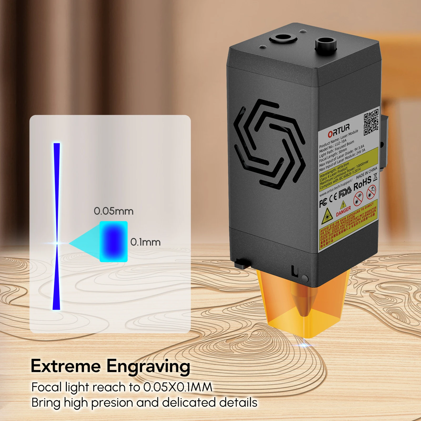 Laser Engraving Software - ORTUR LU2-10A 10 W Yüksek Hassasiyetli