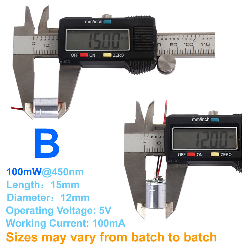 Φ12x15mm DC 5V Kırmızı-100mW Y - Industrial Green Laser incelemesi ve fiyatı