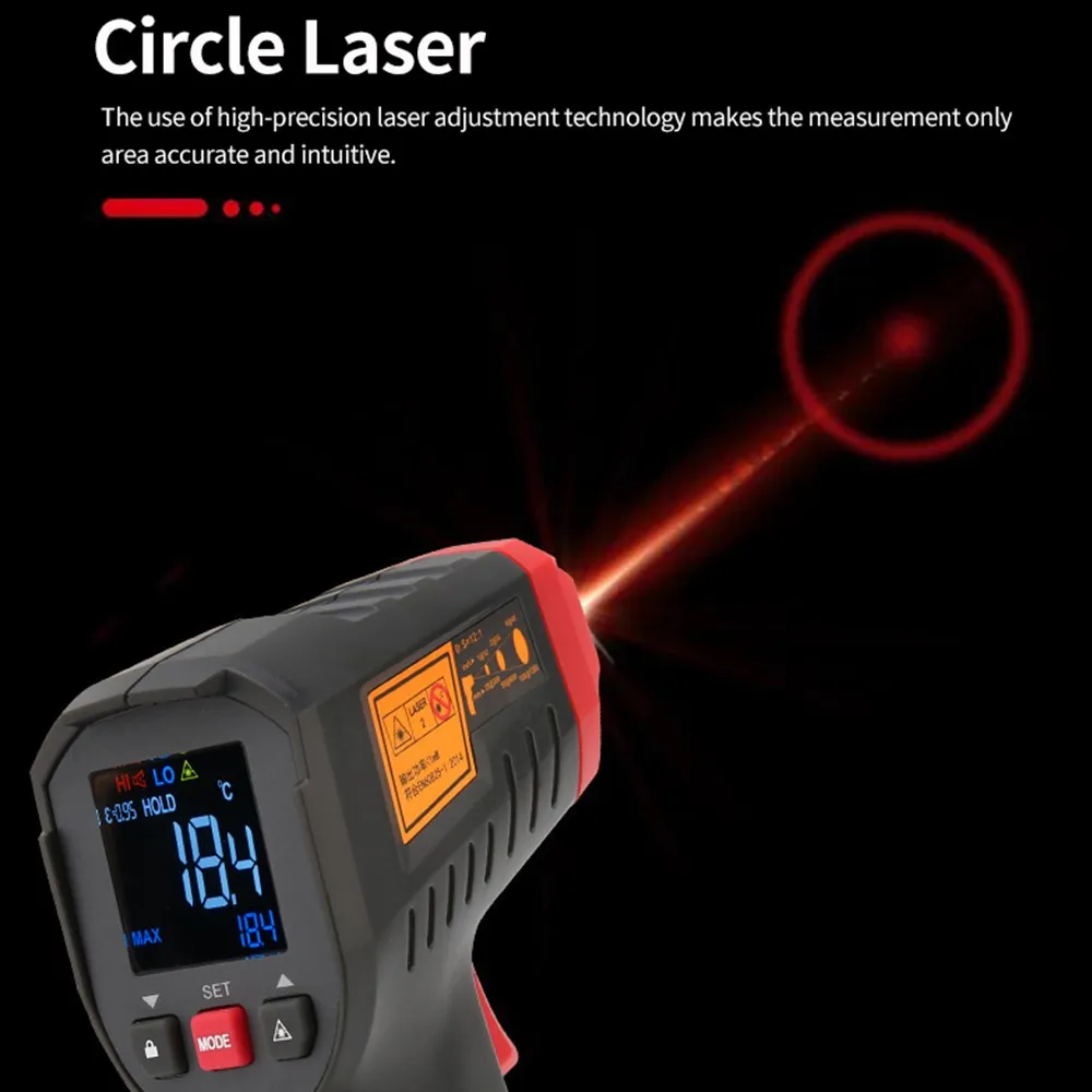 UNI-T UT306S UT306C Dijital Te - Industrial Laser Temperature Gun incelemesi ve fiyatı