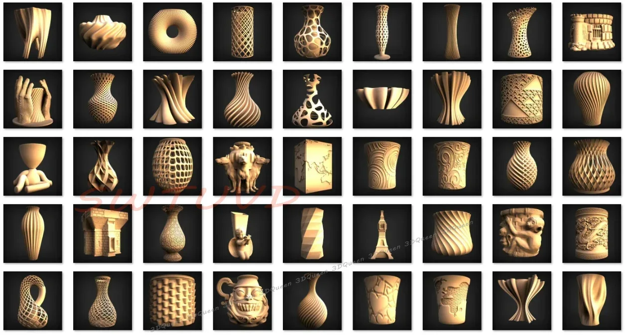 440 + ekici POT vazo STL dosya - Laser Engraving Software incelemesi ve fiyatı
