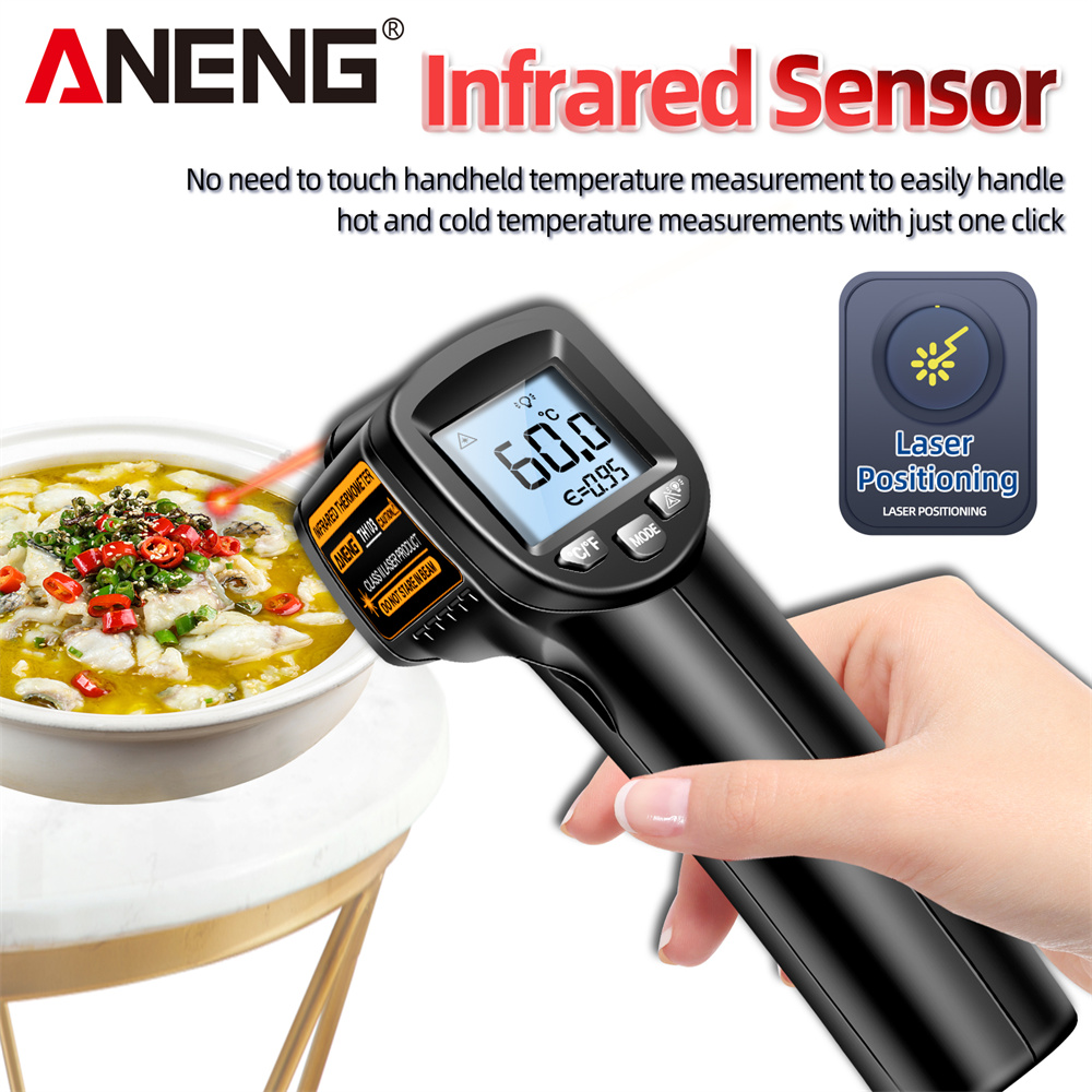 Kızılötesi Lazer Termometre En - Industrial Laser Temperature Gun incelemesi ve fiyatı