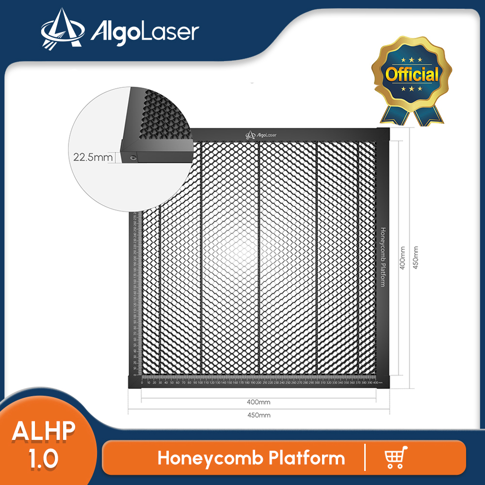 AlgoLaser 40x40cm Çelik Petek  - Honeycomb Laser Bed incelemesi ve fiyatı