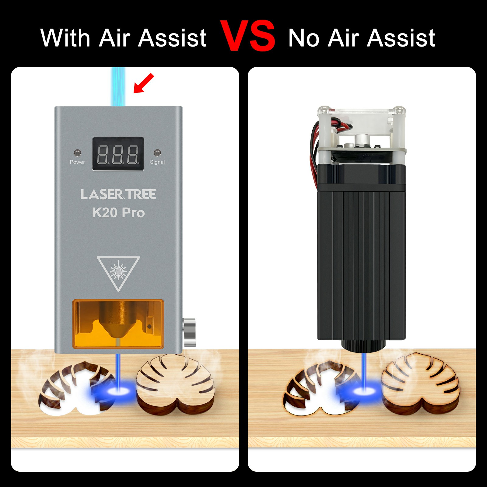 LAZER AĞACI K20 20 W Optik Güç - Laser Engraving Software incelemesi ve fiyatı