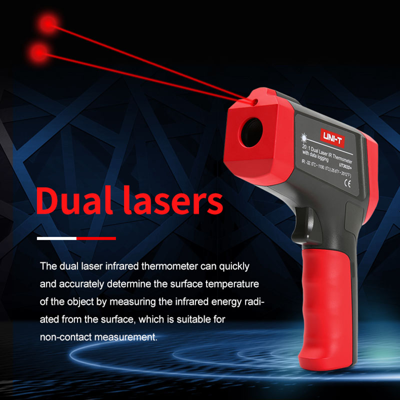 UNI-T dijital kızılötesi termo - Industrial Laser Temperature Gun incelemesi ve fiyatı