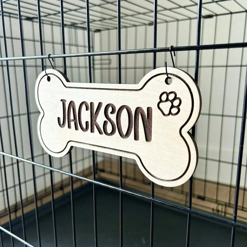 5'li Özel Ahşap Köpek Künyesi  - Laser Engraving Software incelemesi ve fiyatı