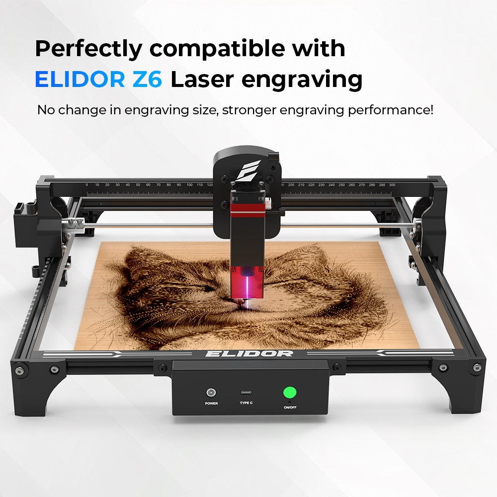 ELIDOR Z6 6W/12W Lazer Modülü  - Laser Engraving Software incelemesi ve fiyatı