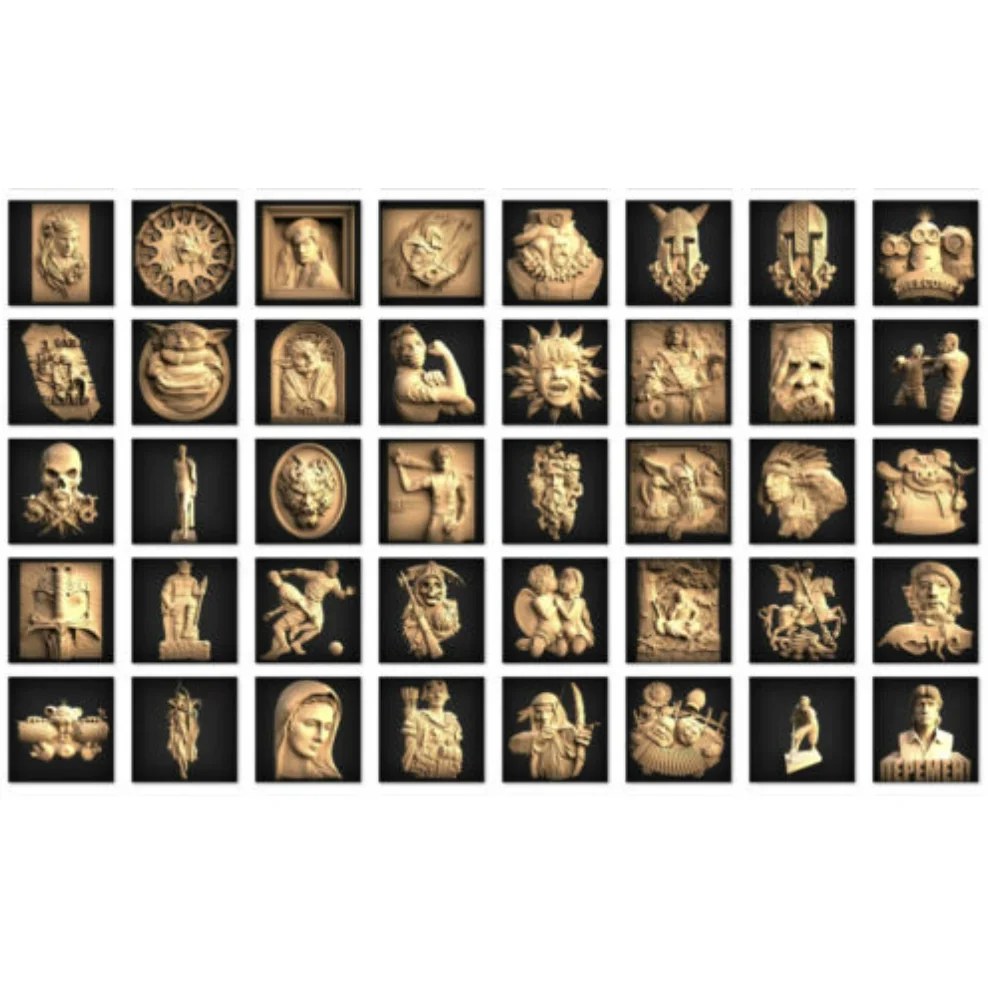 Karakterler koleksiyonu-fazla  - Laser Engraving Software incelemesi ve fiyatı