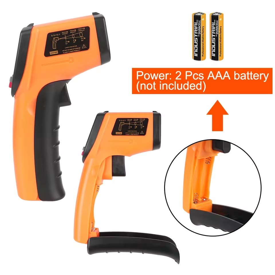 Yeni T600 T600A Dijital Kızılö - Industrial Laser Temperature Gun incelemesi ve fiyatı