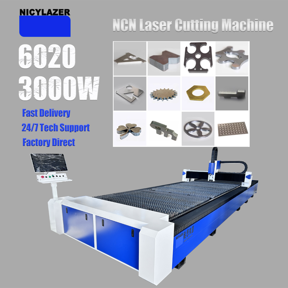 CNC 3000W 6020 Fiber Lazer Kes - Industrial Laser For Sale incelemesi ve fiyatı