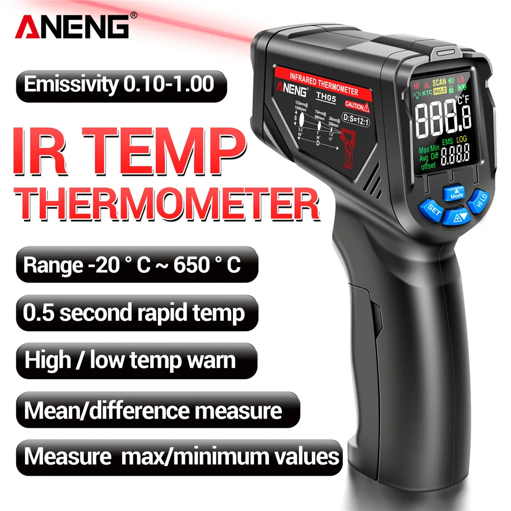 Sensör Tabancası Devresi Endüs - Industrial Laser Temperature Gun incelemesi ve fiyatı