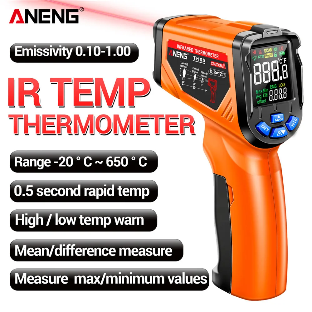Kızılötesi Termometre Dijital  - Industrial Laser Temperature Gun incelemesi ve fiyatı