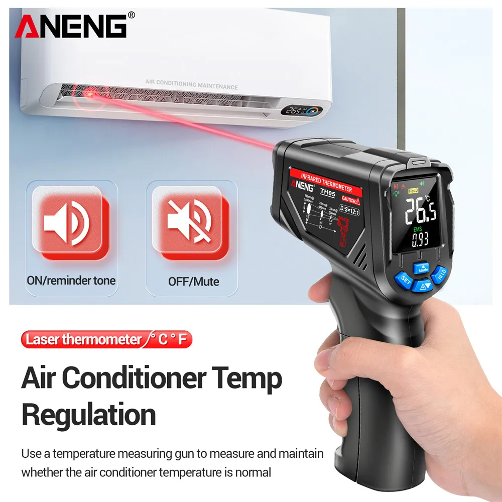 Kızılötesi Termometre Dijital  - Industrial Laser Temperature Gun incelemesi ve fiyatı