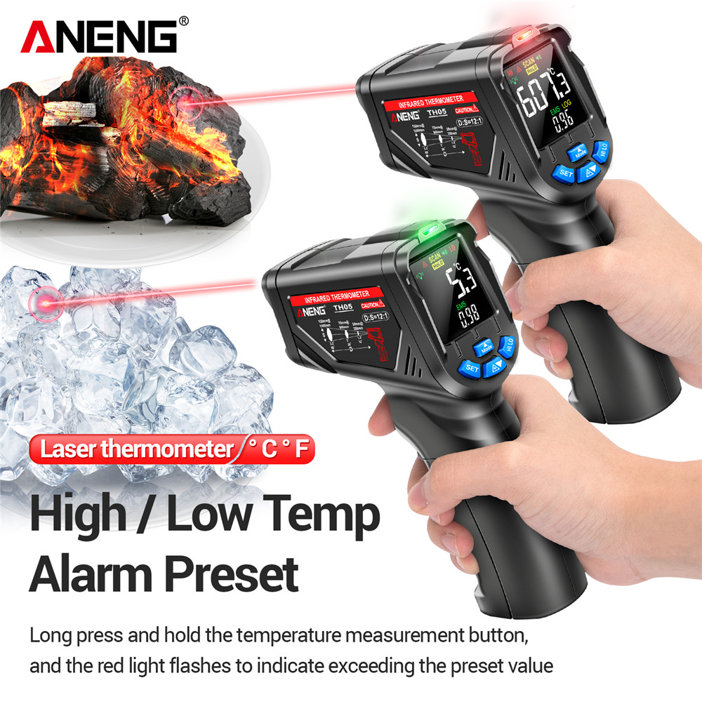 ANENG TH05 Kızılötesi Termomet - Industrial Laser Temperature Gun incelemesi ve fiyatı