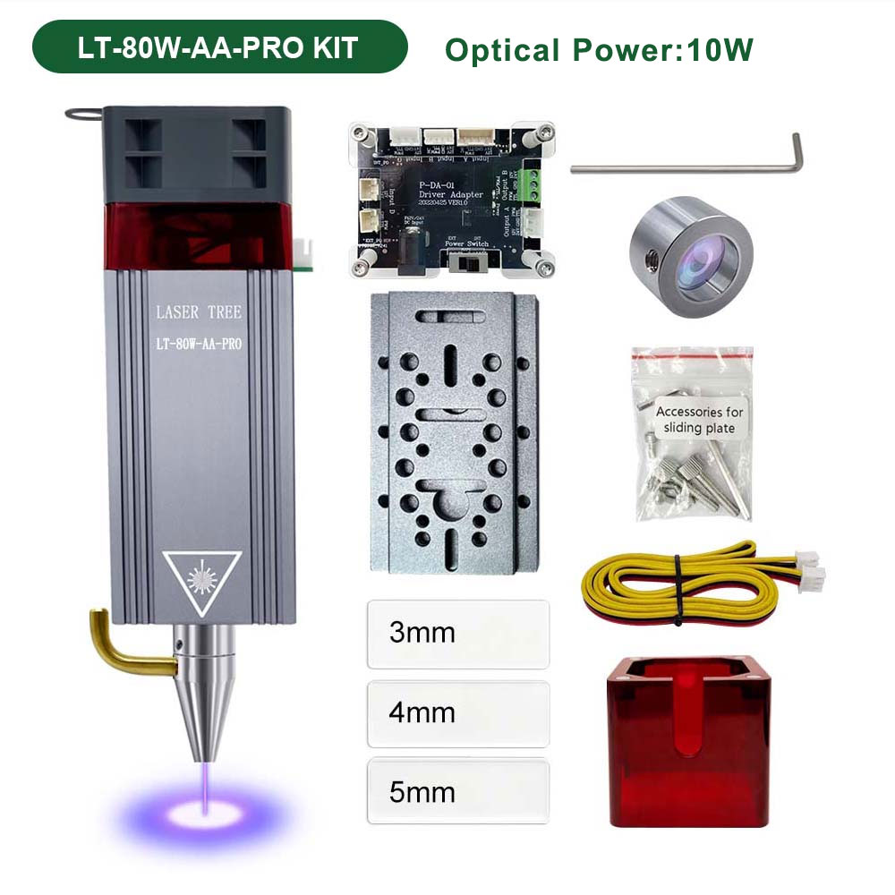 Lazer ağacı 10W optik güç 80W  - Laser Engraving Software incelemesi ve fiyatı