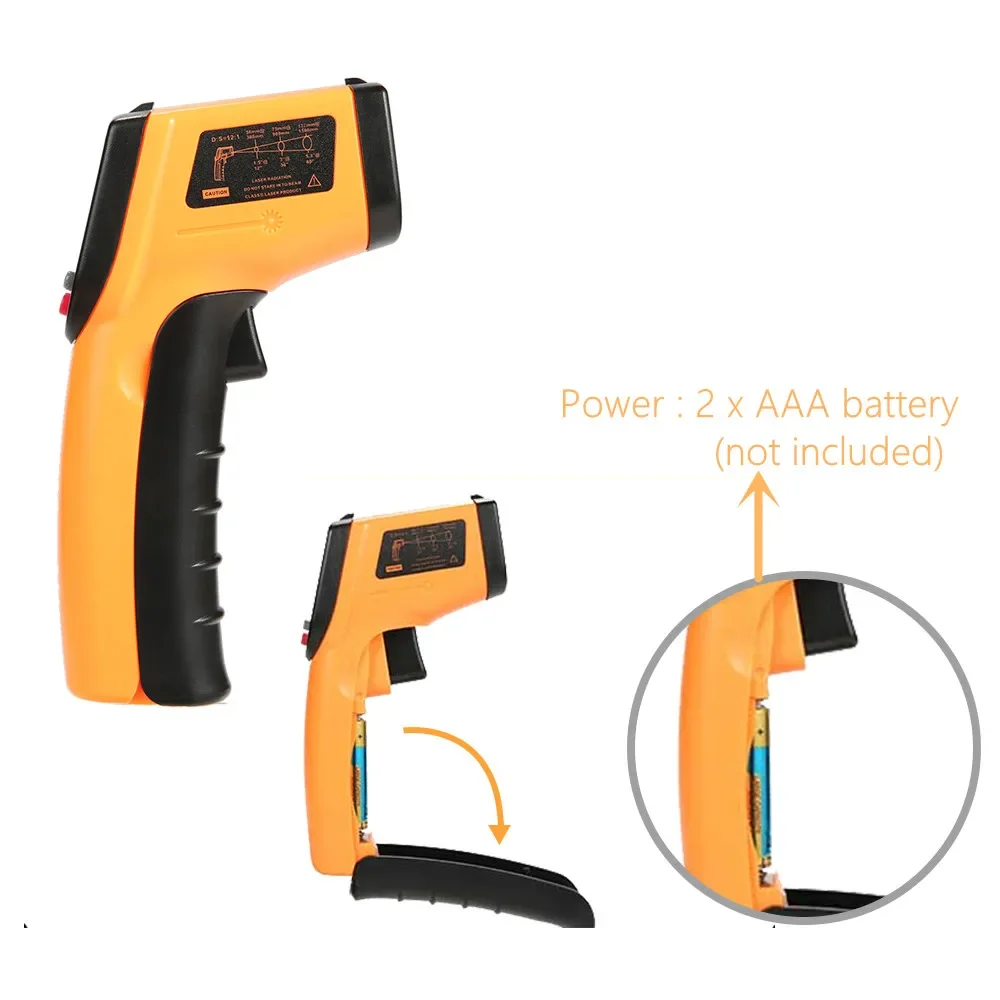 Taşınabilir Kızılötesi Termome - Industrial Laser Temperature Gun incelemesi ve fiyatı