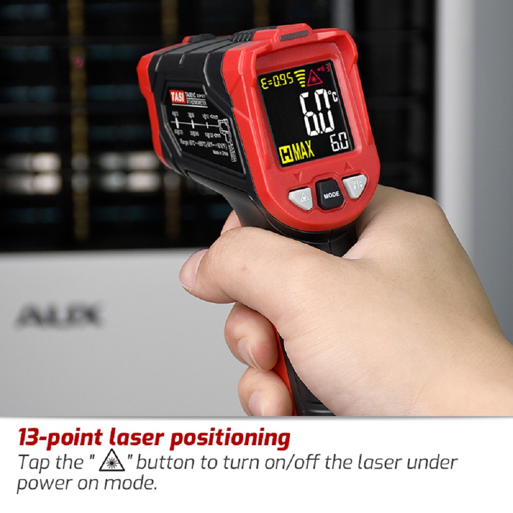 TASI TA601A TA601B TA601C Kızı - Industrial Laser Temperature Gun incelemesi ve fiyatı